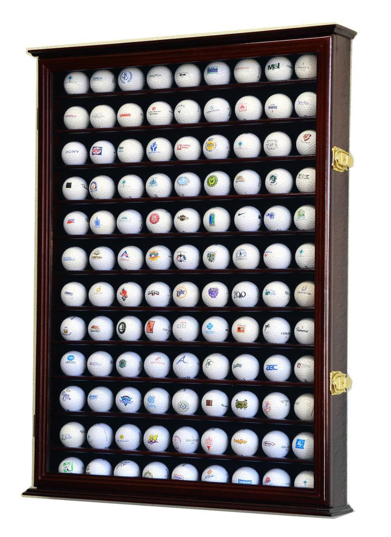 108 Golf Ball Display Case Cabinet - sfDisplay.com