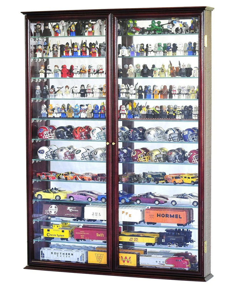 1/36 1/43 1/64 Scale Diecast Car Display Case Cabinet - 11 Adjustable Shelves - sfDisplay.com