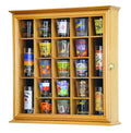 21 Shot Glass Display Case Cabinet - sfDisplay.com