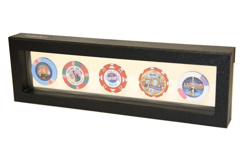 3D Coin / Chip Frame 10x3x1 - sfDisplay.com