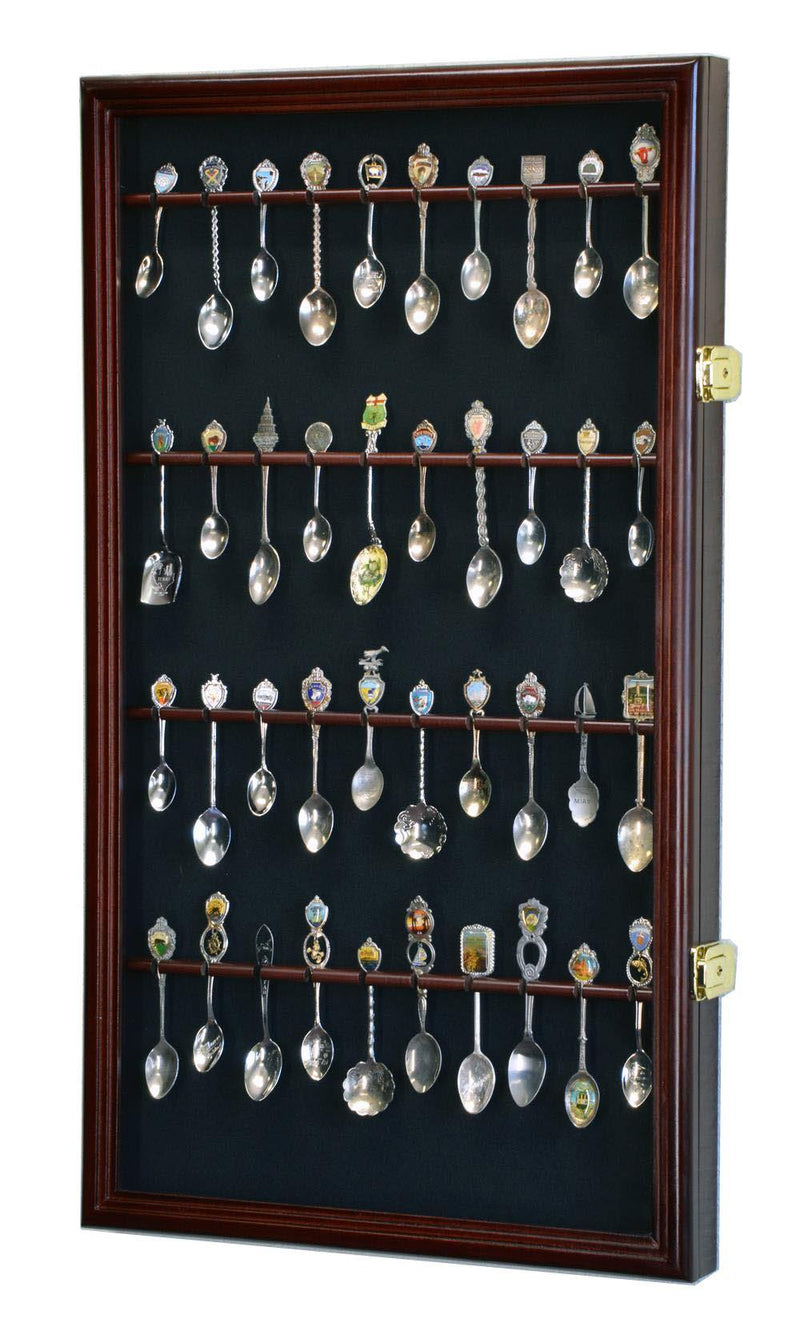 40 Larger Spoon Display Case Cabinet - sfDisplay.com