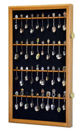 40 Larger Spoon Display Case Cabinet - sfDisplay.com