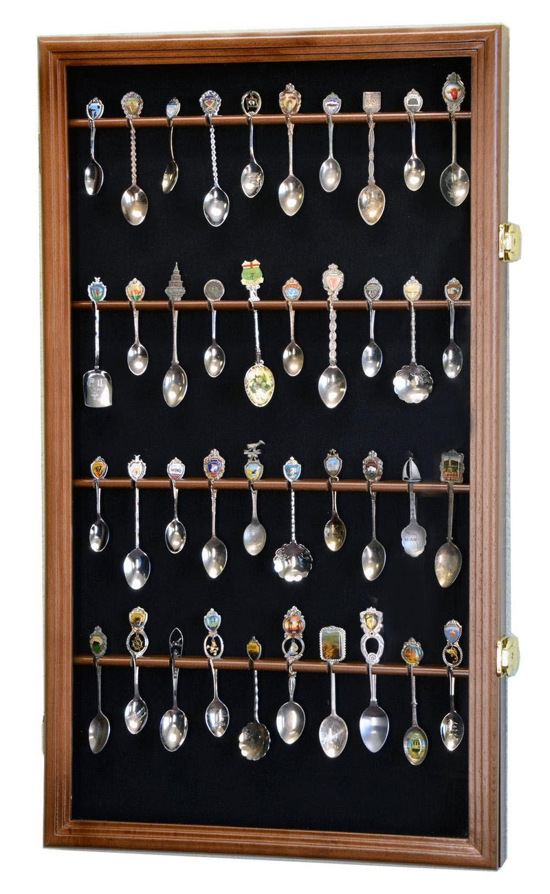 40 Larger Spoon Display Case Cabinet - sfDisplay.com