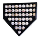 43 Baseball Ball Display Case Cabinet - Home Plate Shaped - sfDisplay.com