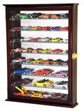 Large Mirrored back Hot Wheels / Matchbox / Diecast / Train Display Case Cabinet - sfDisplay.com