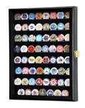 64 Casino Chip / Coin Display Case Cabinet - sfDisplay.com