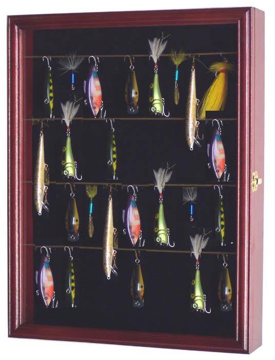 Fishing Lure Display Case Cabinet - sfDisplay.com