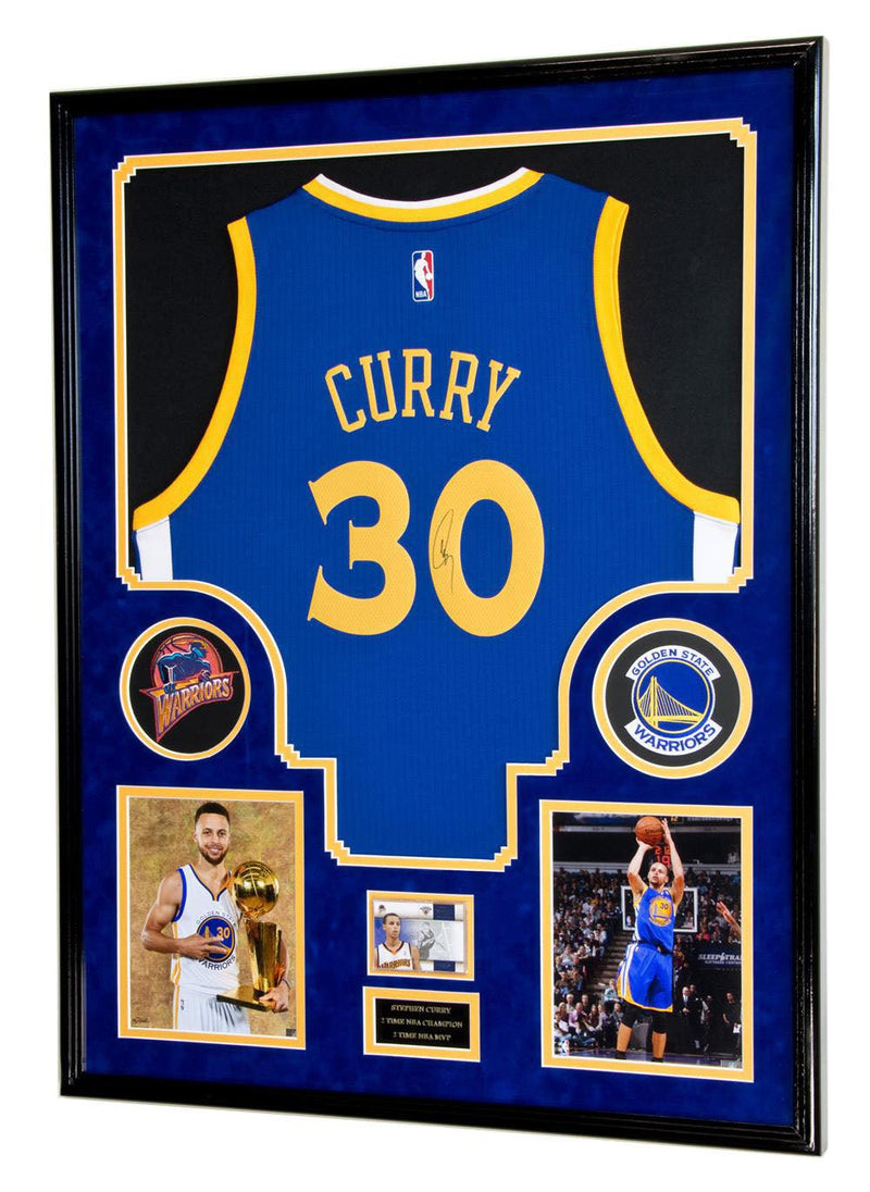 X-Large Double Matted Jersey Display Frame - sfDisplay.com