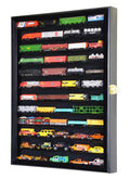 12 Shelves N Scale Train Model Trains Display Case Cabinet - sfDisplay.com