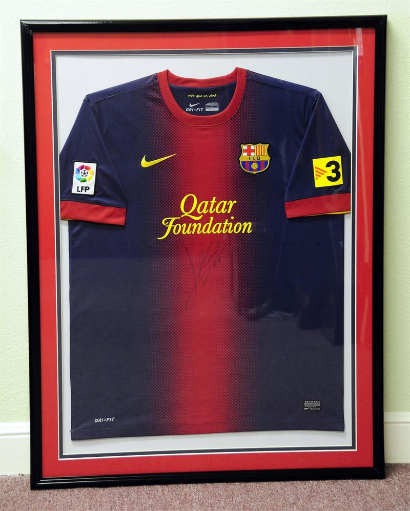 X-Large Double Matted Jersey Display Frame - sfDisplay.com