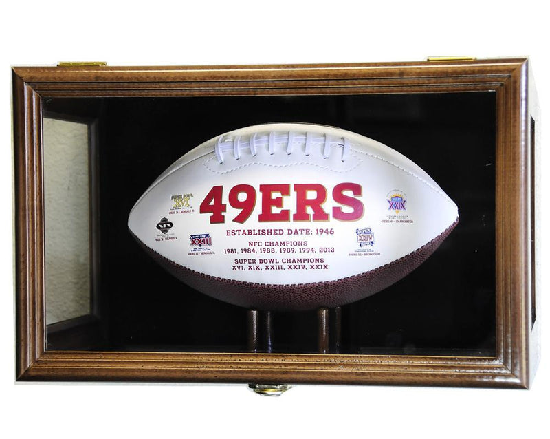 Football Display Case (Wall Mounting/Free Standing) - sfDisplay.com